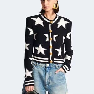 Oh My Stars Black and White Sweater